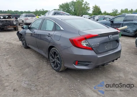 2020 Honda Civic Sport z USA, uszkodzony, nr VIN 2HGFC2F80LH561617